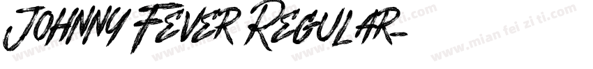 Johnny Fever Regular字体转换